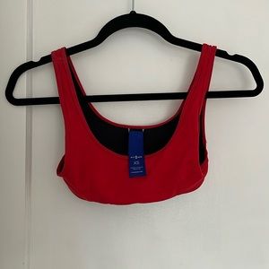 Kit & Ace scoop neck swim top